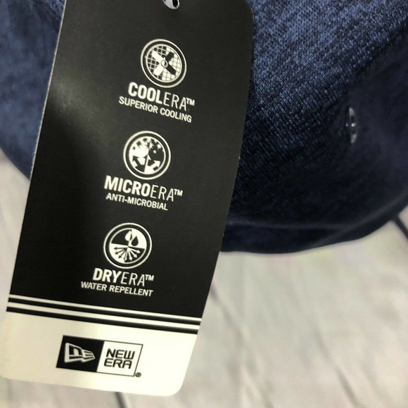 Patriots New Era 39Thirty Blue Gray Flex Fit Hat - Picture 5 of 11